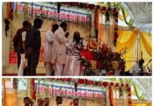 राजनांदगांव : श्रीमद् भागवत कथा में शामिल हुए विधायक भोलाराम साहू…