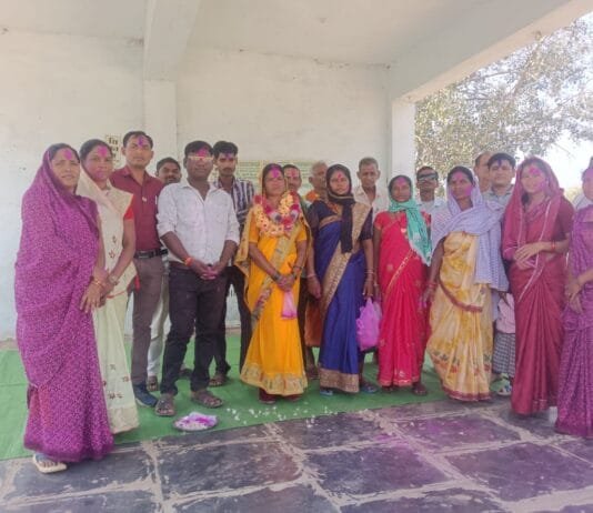 राजनांदगांव: जिला पंचायत सदस्य बिरम मंडावी का ग्रामीणों ने किया फुल मालाओ से भव्य स्वागत…