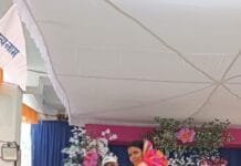 राजनांदगांव : बेलटिकरी मे आयोजित कबीर सत्संग समारोह में जिला पंचायत सदस्य देवकुमारी साहू शामिल हुई…