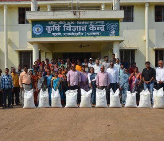 राजनांदगांव : एक दिवसीय किसान सम्मेलन सह कार्यशाला संपन्न,नवाचारी कृषक हुए सम्मानित…