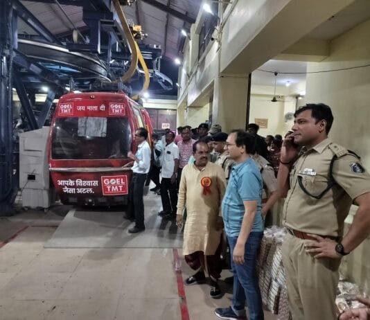 राजनांदगांव : कलेक्टर एवं एसपी द्वारा डोंगरगढ़ नवरात्रि मेला का किया निरीक्षण…