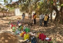 राजनांदगांव : निराकृत आबकारी के शराब एवं जप्त लाठी-डण्डा व अन्य सामान को किया गया नष्टीकरण…