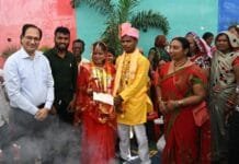 राजनांदगांव : मुख्यमंत्री कन्या विवाह योजना अंतर्गत परिणय सूत्र में बंधे 46 जोड़े…