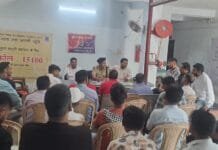 राजनांदगांव : चैत्र नवरात्रि पर्व के अवसर पर होटल/लॉज संचालकों एवं ऑटो चालकों का थाना डोंगरगढ़ में ली गई मीटिंग…