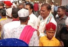 राजनांदगांव : महापौर ईदगाह मैदान पहुॅच मुस्लिम भाईयों को ईद की दी मुबारकबाद…