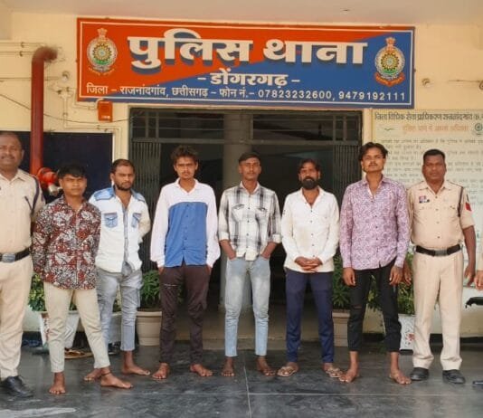 राजनांदगंाव : शहर में शांति पूर्ण होली त्यौहार मनाने हेतु डोंगरगढ़ के आदतन अपराधियों,हुड़दंगियों पर प्रभावी कार्यवाही…