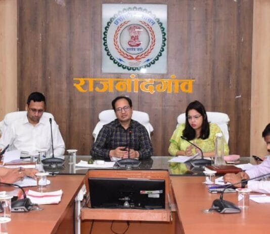 राजनांदगांव : जल संरक्षण के कार्यों को प्राथमिकता से करें : कलेक्टर…