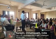 राजनांदगांव : अंधियारे से निकलकर आओ चले उजियारे की ओर, समाज सेवक बनाकर आओ चले , समाज सेवा की ओर ‐ प्रो. विजय मानिकपुरी…