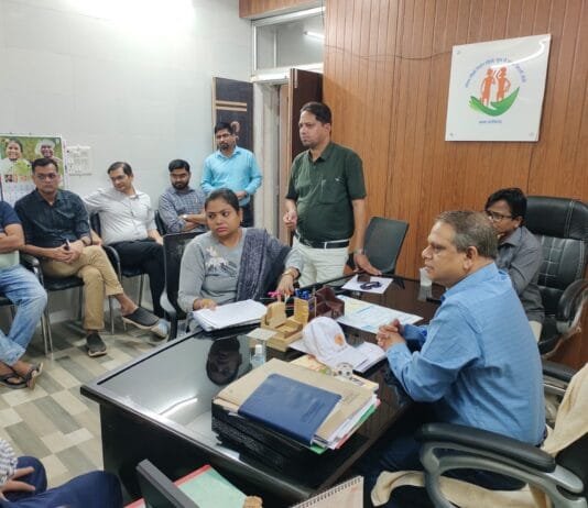 राजनांदगांव : सीएमएचओ ने शहर के निजी अस्पताल संचालकों की ली बैठक…