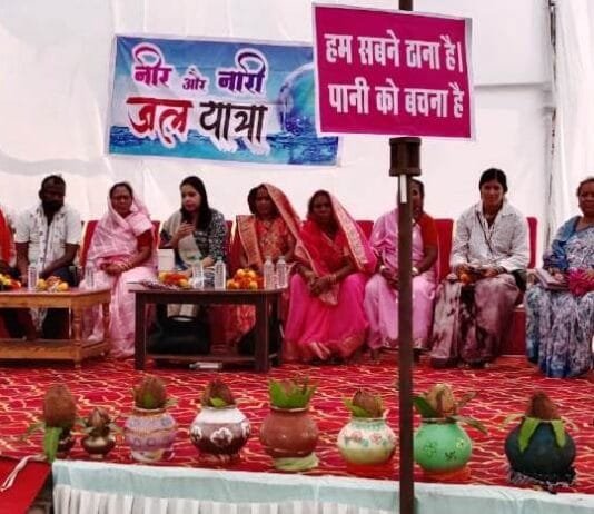 राजनांदगांव : जल है तो कल है ग्राम कोलिहापुरी में ग्रामीणों ने निकाली प्रेरणादायक जल यात्रा…