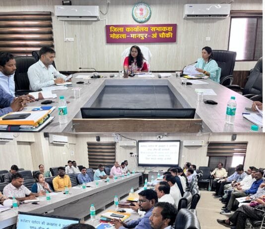 मोहला : जिले में सुशासन तिहार 2025 की तैयारी शुरू, कलेक्टर ने ली अधिकारियों की बैठक…