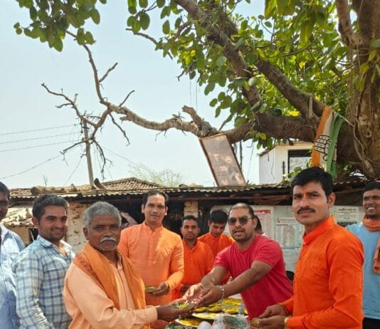 राजनांदगांव : हनुमान जयंती के मौके पर बाइक रैली महाप्रसादी के साथ रामकथा का आयोजन…