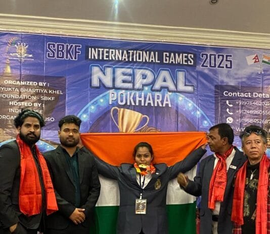 राजनांदगांव : भारोत्तोलक मधु अहीर को यादव समाज ने दी बधाइयां…