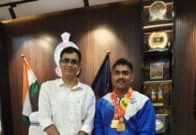 राजनांदगांव : आरक्षक सितलेश पटेल का चयन वेटलिफ्टिंग एवं पॉवरलिफ्टिंग खेल में, भारतीय टीम के बतौर कप्तान के रूप में जायेंगे दुबई…