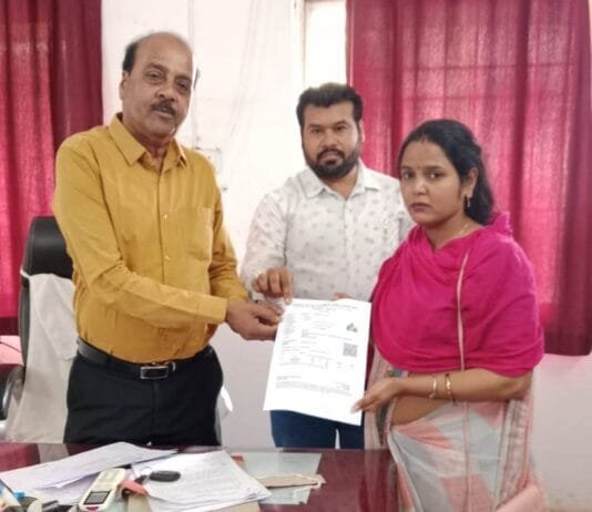 राजनांदगांव : सुशासन तिहार में भारती देवांगन को मिला तत्काल श्रमिक कार्ड…