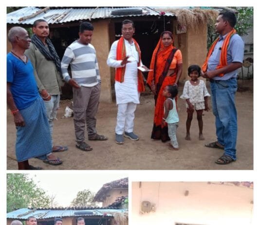 राजनांदगांव : जिला पंचायत सदस्य गोपाल भूआर्य ने किया आवास सर्वेक्षण…