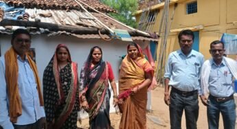 राजनांदगांव : जिला पंचायत सभापति देव कुमारी साहू ने आवास सर्वेक्षण किया…