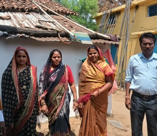 राजनांदगांव : जिला पंचायत सभापति देव कुमारी साहू ने आवास सर्वेक्षण किया…