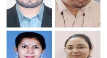 राजनांदगांव : राष्ट्रीय स्तरीय कौशल विकास कार्यशाला में शामिल होने के लिए जिले के 4 शिक्षकों का हुआ चयन…