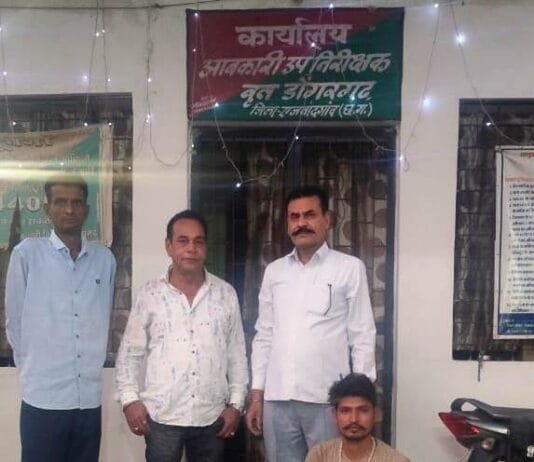 राजनांदगांव : 3.60 बल्क लीटर मध्यप्रदेश निर्मित विदेशी मदिरा गोवा, 10 बल्क लीटर हाथ भट्टी कच्ची शराब एवं 50 किलोग्राम महुआ लाहन जप्त…