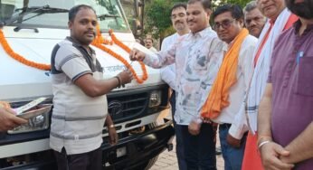 राजनांदगांव : महापौर ने नए टॉवर लोडर का पूजा कर चालक को सौंपी चाबी…