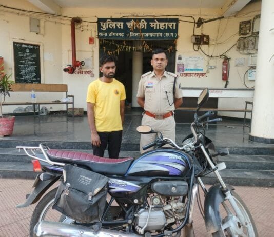 राजनांदगांव : दुष्कर्म का आरोपी गिरफ्तार…