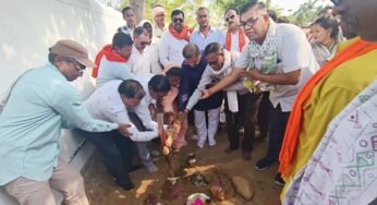 राजनांदगांव : सांसद संतोष पांडे ने जादूटोला में नवीन शासकीय विद्यालय भवन का किया भूमिपूजन…