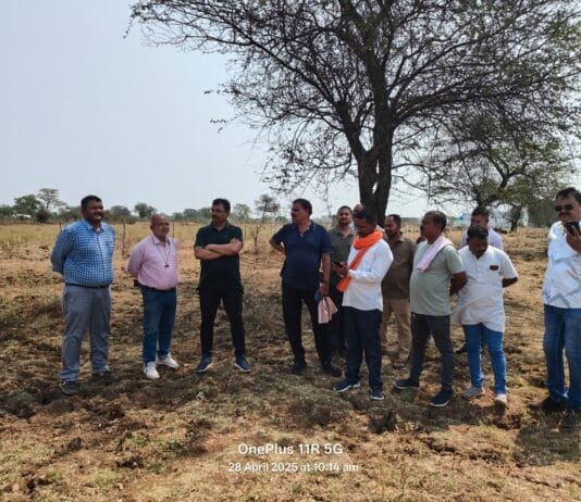 राजनांदगांव : एथलेटिक्स सिनथैटिक ट्रेक निर्माण हेतु महापौर ने अधिकारियों के साथ देखा स्थल…