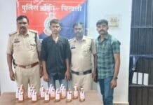 राजनांदगांव : अवैध शराब बिक्री करने वाले पर कार्यवाही…