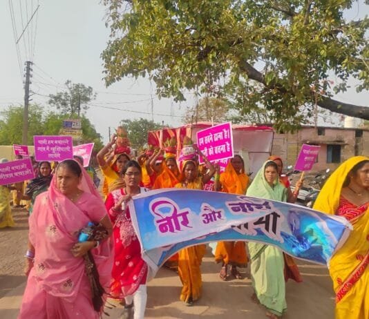 राजनांदगांव : ग्राम आरला और तोरणकट्टा में हरियाली बहनियों ने निकाली कलश जल यात्रा…