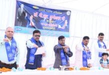 रायपुर : डॉ. भीमराव अंबेडकर जयंती पर नवा रायपुर में अम्बेडकर चौक पर उमड़ा जनसैलाब…