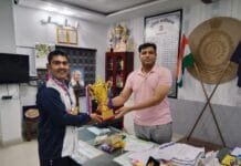 राजनांदगांव : आरक्षक सितलेश पटेल द्वारा वेटलिफ्टिंग एवं पॉवरलिफ्टिंग में इंटरनेशनल चौंपियनशिप में जीता गोल्ड…