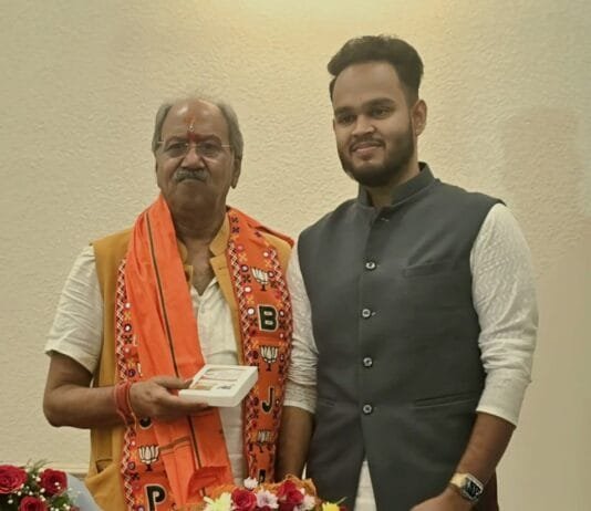 राजनांदगांव : छत्तीसगढ़ के विकास में सांसद बृजमोहन अग्रवाल का अहम योगदान -दक्ष वैद्य…