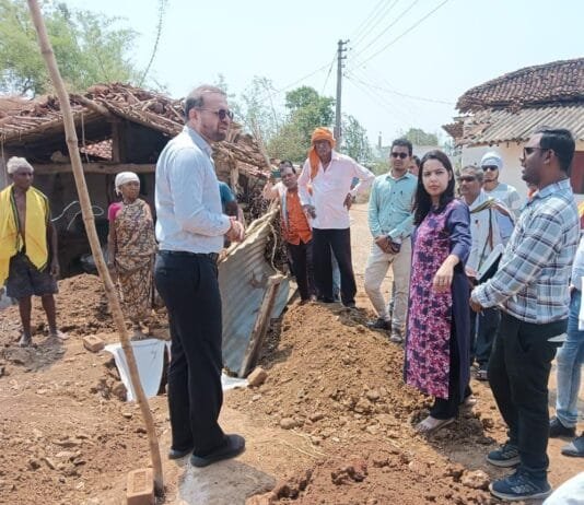 राजनांदगांव : प्रधानमंत्री आवास योजना के तहत निर्मित आवासों का लिया जायजा…