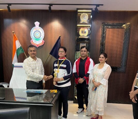 राजनांदगांव : राजनांदगांव पुलिस विभाग की अंजू सिंह ने राज्य स्तरीय पॉवरलिफ्टिंग में गोल्ड पर जमाया कब्जा…