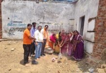 राजनांदगांव : ठेकवा में रंग मंच निर्माण कार्य का हुआ भूमिपूजन…