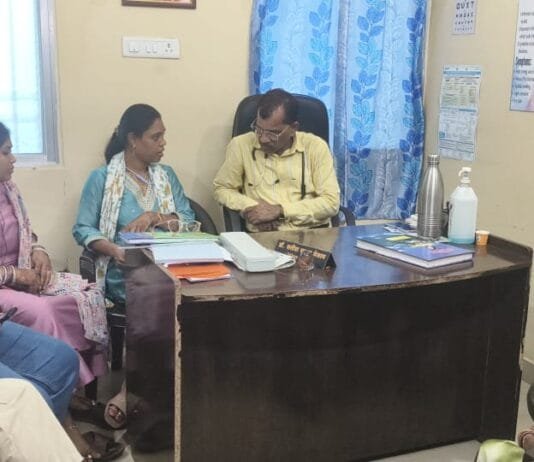 राजनांदगांव : शहरी प्राथमिक स्वास्थ्य केंद्र लखोली में जीवन दीप समिति की बैठक हुई…