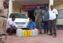 राजनांदगांव: बोरतलाव पुलिस स्टाफ द्वारा अवैध शराब तस्करी पर बडी कार्यवाही…