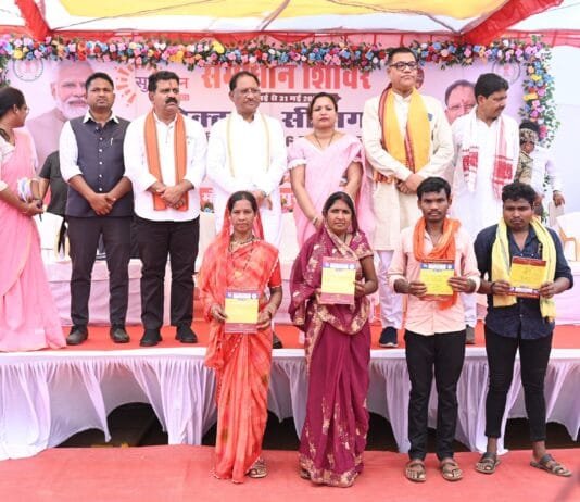 मोहला : मुख्यमंत्री विष्णु देवसाय मोहला मानपुर जिले के मानपुर ब्लॉक में सेक्टर सीतागांव के समाधान शिविर मे हुए शामिल…