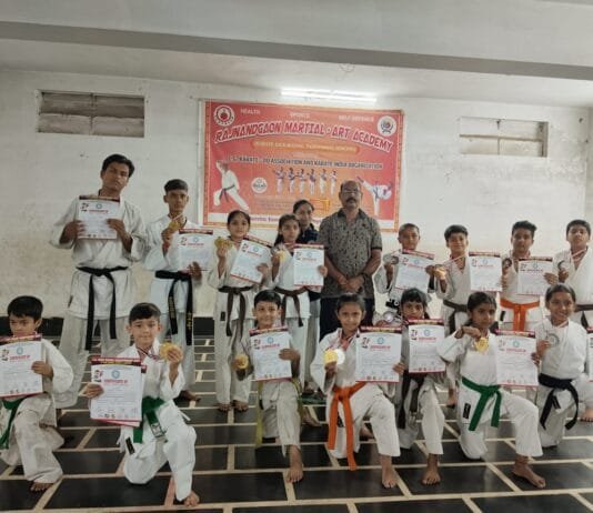 राजनांदगांव : राज्य स्तरीय प्रतियोगिता में जिले के कराटे खिलाड़ियों ने जीते 12 स्वर्ण, 8 रजत एवं 4 कांस्य पदक…