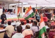 राजनांदगांव : विधानसभा अध्यक्ष ग्राम भर्रेगांव में आयोजित तिरंगा यात्रा में हुए शामिल…