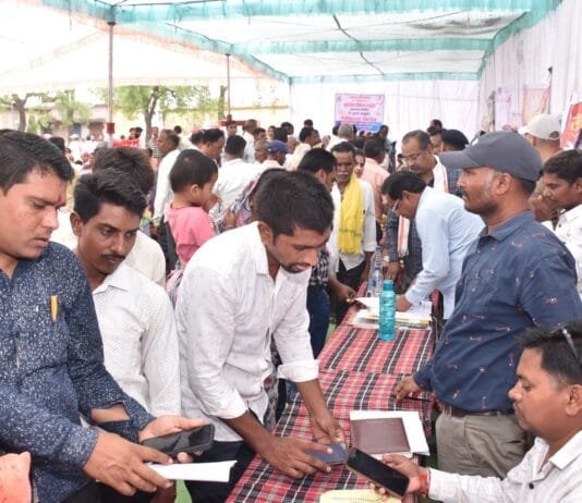 राजनांदगांव : दिग्विजय कालेज में आयोजित समाधान शिविर में महापौर ने पात्र हितग्राहियो को किया लाभान्वित…