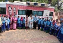 राजनांदगांव : देवी अहिल्या बाई होल्कर की जयंती पर कार्यक्रम आयोजन के तहत आज स्वच्छता दीदीयो का हुआ स्वास्थ्य परीक्षण…