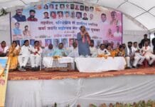 राजनांदगांव : उप मुख्यमंत्री अरूण साव घुमका नगर पंचायत में ग्रामीण स्तरीय कर्मा जयंती महोत्सव कार्यक्रम में हुए शामिल…