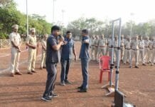 राजनांदगांव : अतिरिक्त पुलिस अधीक्षक मुकेश ठाकुर की उपस्थिति में लिया गया जनरल परेड…