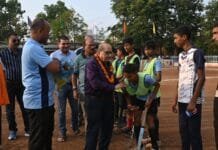 राजनांदगांव : रुद्राक्षम् वेलफेयर सोसाइटी राजनांदगाँव हॉकी लीग का सेमिफाइनल…