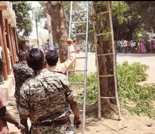 विद्युत करंट की चपेट मे आने से एक अधेड़ की दर्दनाक मौत…