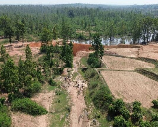 रायपुर : नाला संवर्धन से ग्रामों के किसानों को मिल रहा है सीधा लाभ…