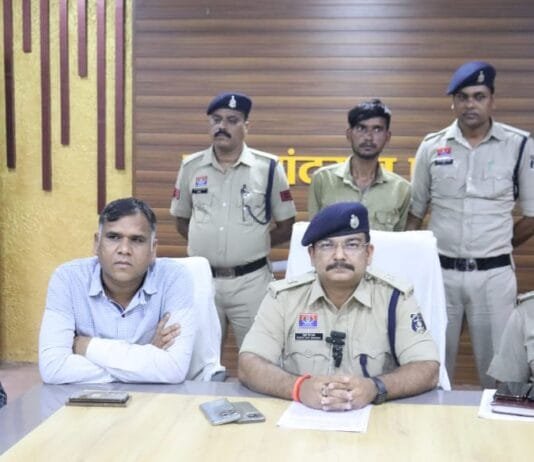 राजनांदगांव : 34.750 किलो गांजा के साथ एक आरोपी गिरफ्तार…