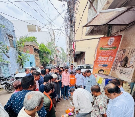 राजनांदगांव : ओसवाल लाईन में नाली बनाने महापौर ने किया भूमिपूजन…